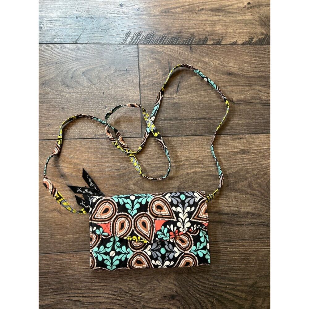 Vera Bradley Sierra Crossbody Little Hipster Wallet Front Purse